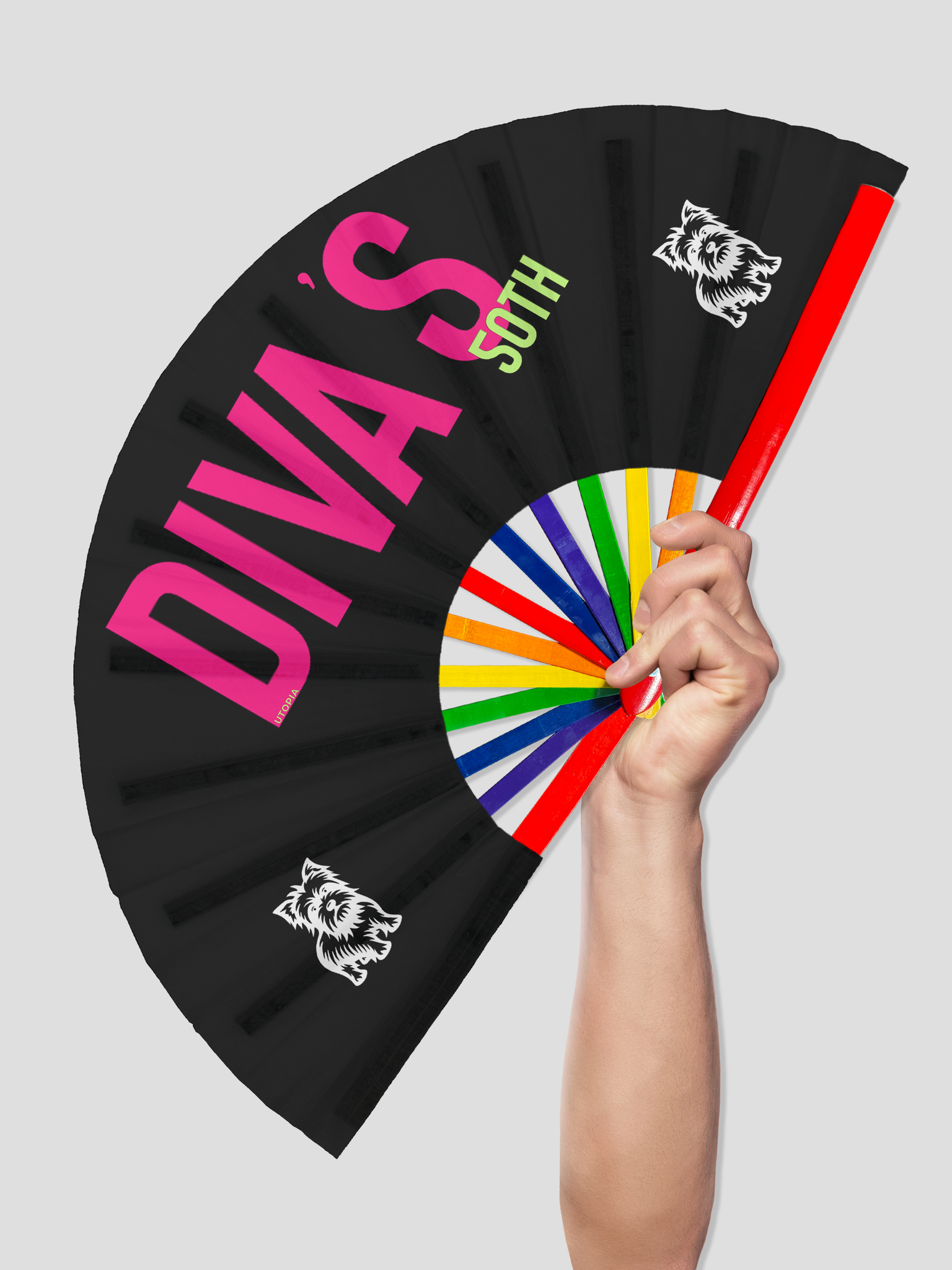 Diva's 50th - Hand Fan