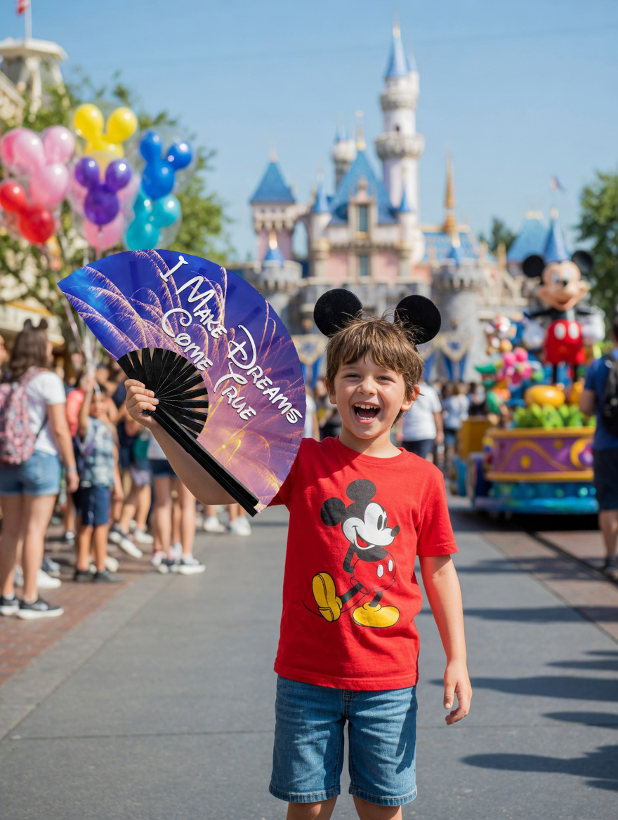 I Make Dreams Come True - Hand Fan