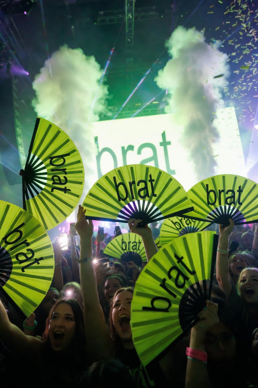 brat - Hand Fan