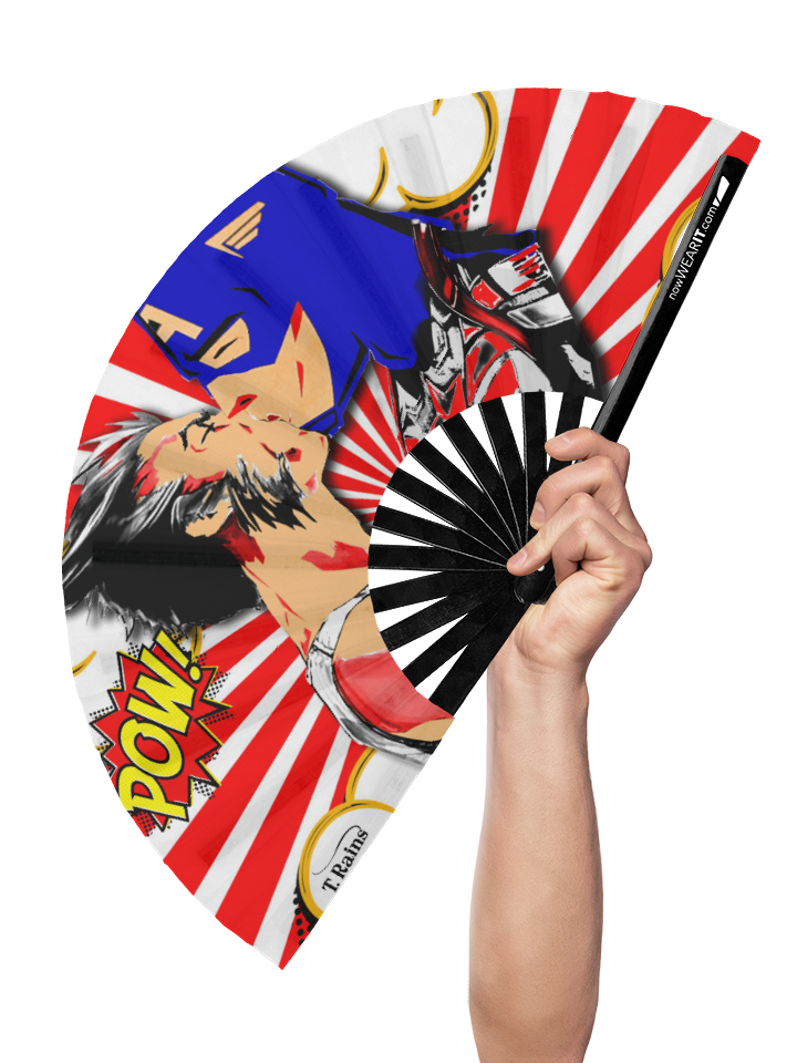 Wolverine Kiss - Hand Fan