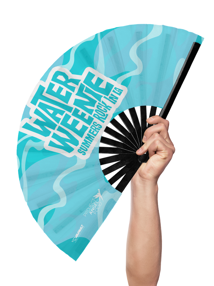 Poolside - Hand Fan (UV)