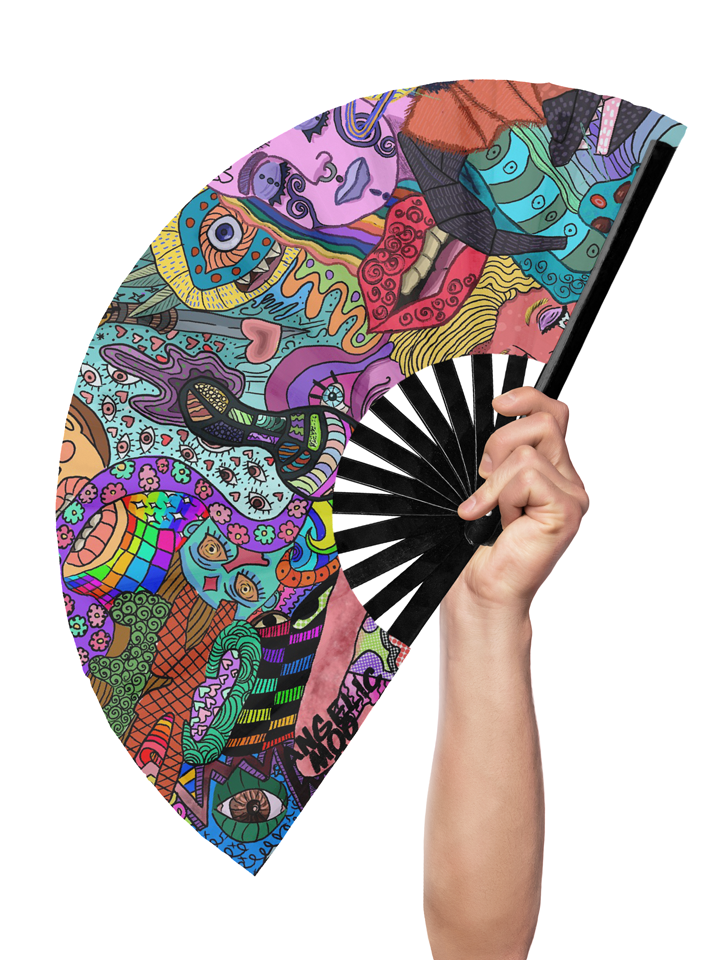 Abstract - Hand Fan