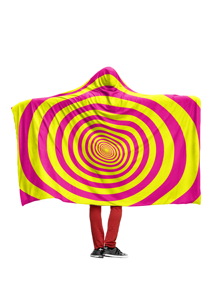 Wonka Swirl - Hoodie Blanket