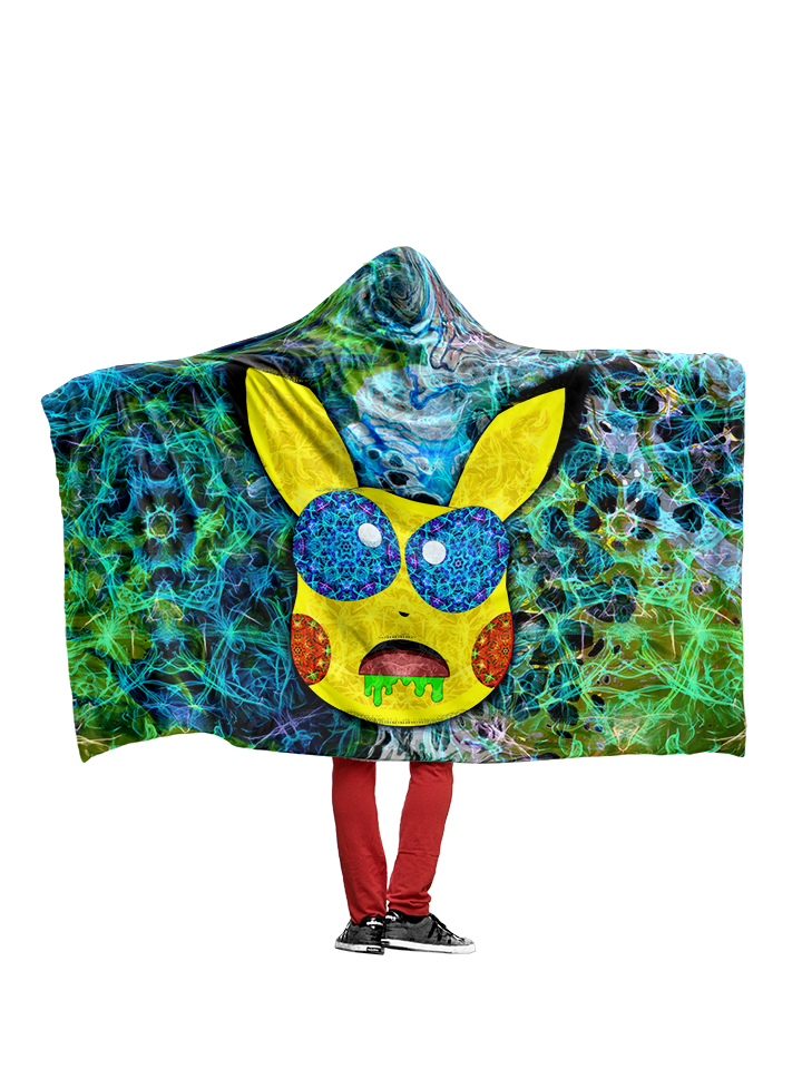 Pikachu - Hoodie Blanket