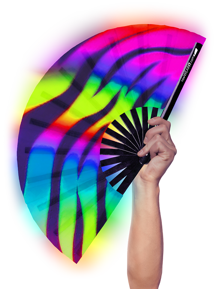 Show your stripes - Hand Fan