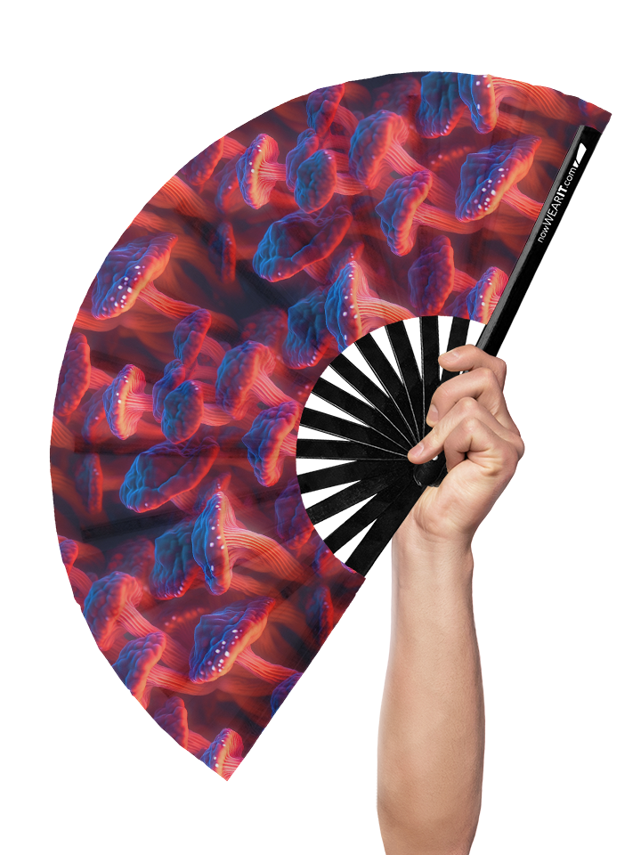Shrooms Lume - Hand Fan