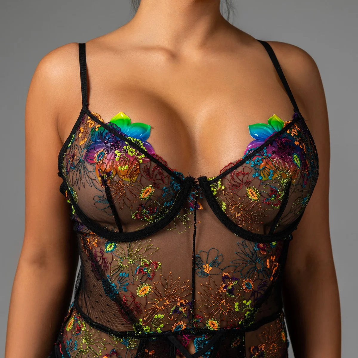 Key West Metallic Rainbow Silicone Nipple Covers