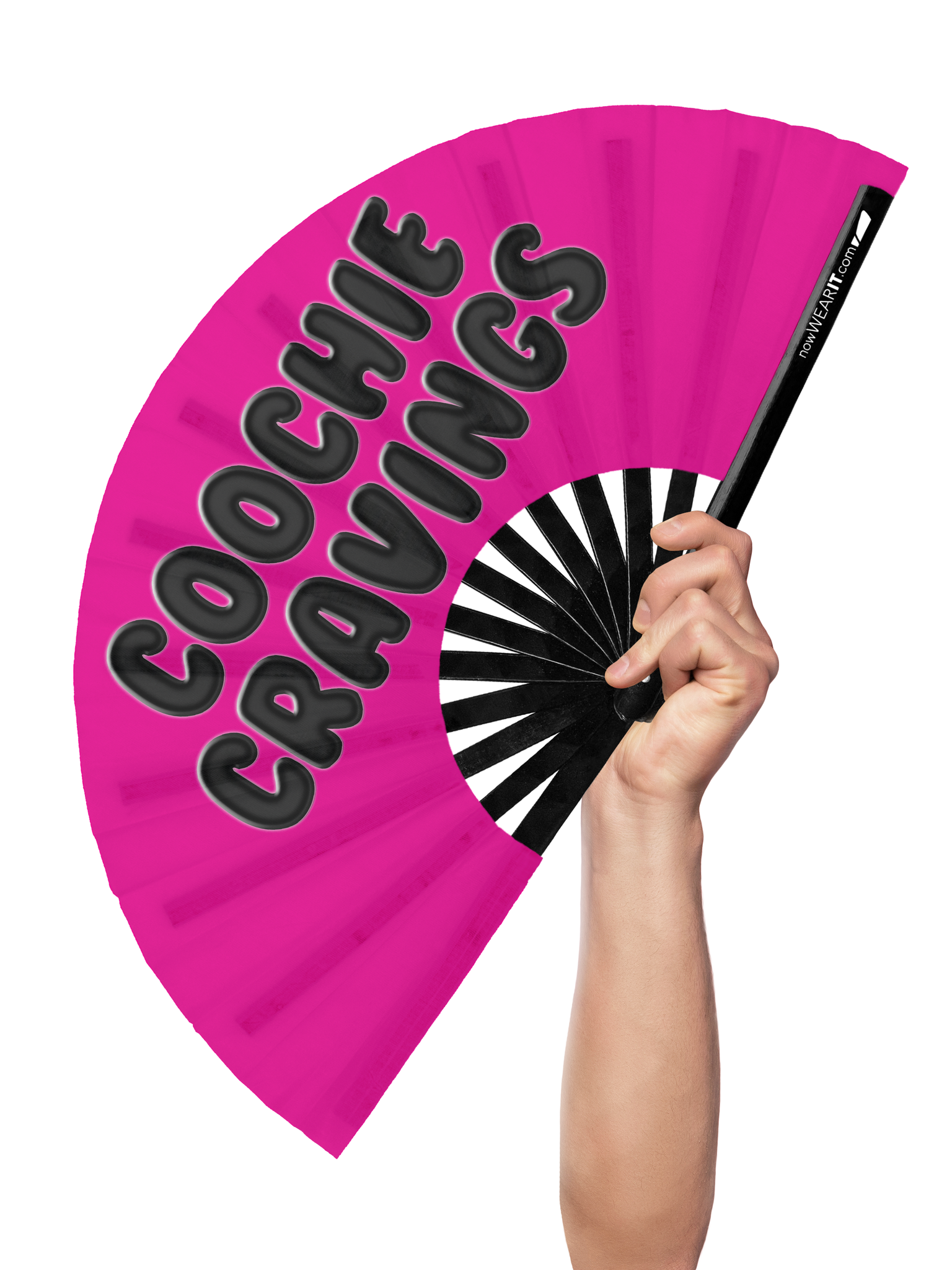 Coochie Cravings - Hand Fan