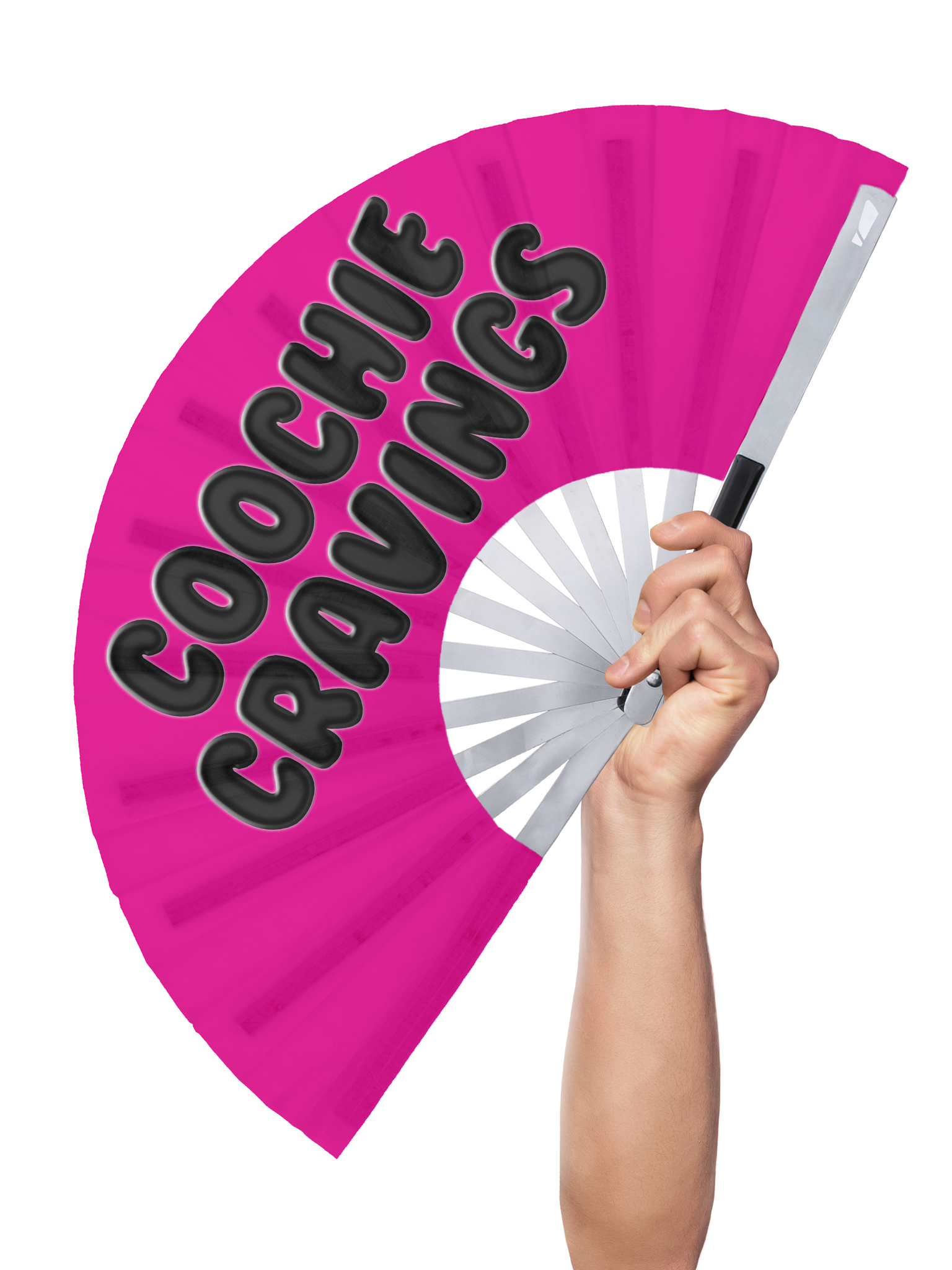 Coochie Cravings - Hand Fan