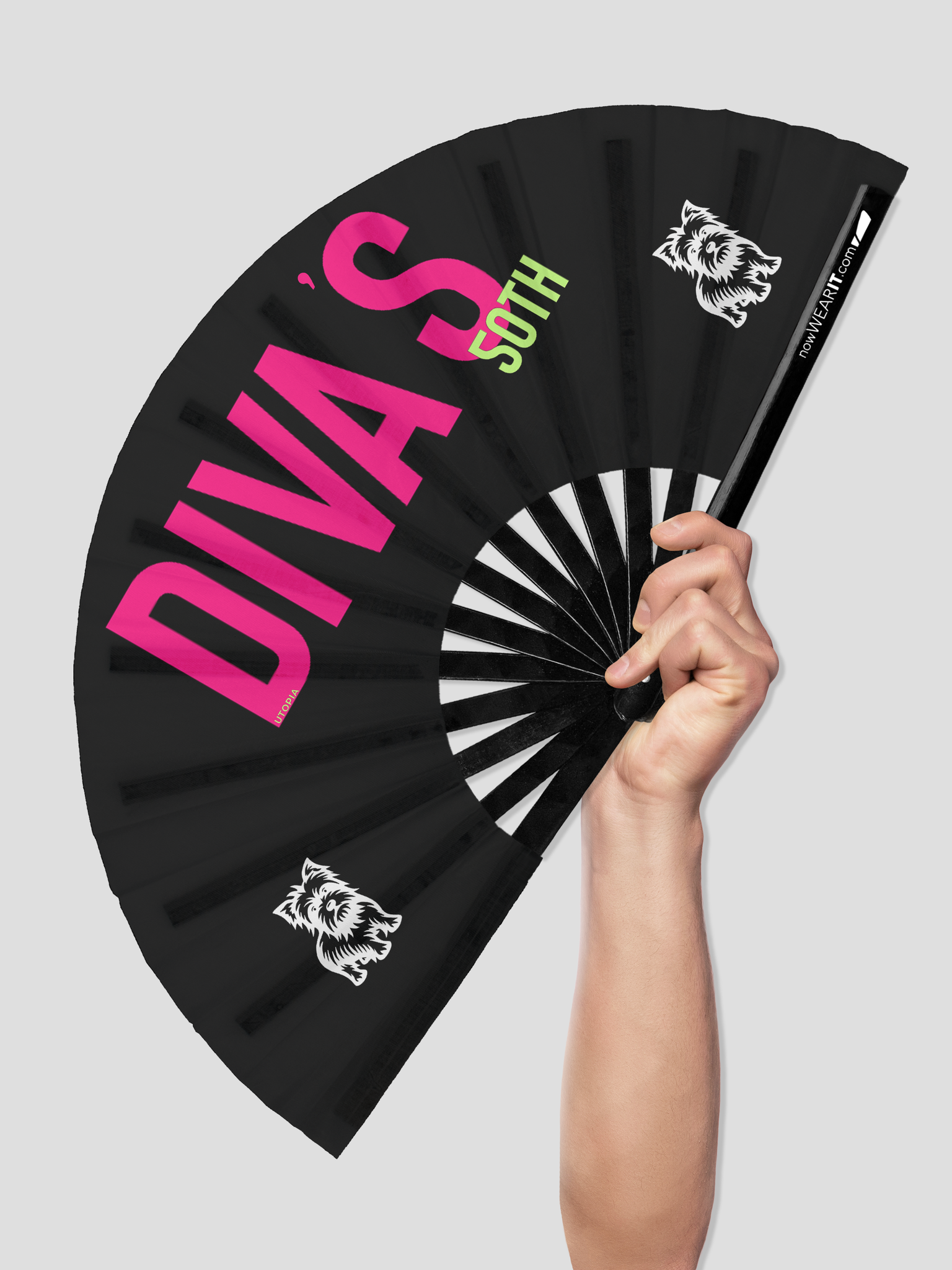 Diva's 50th - Hand Fan