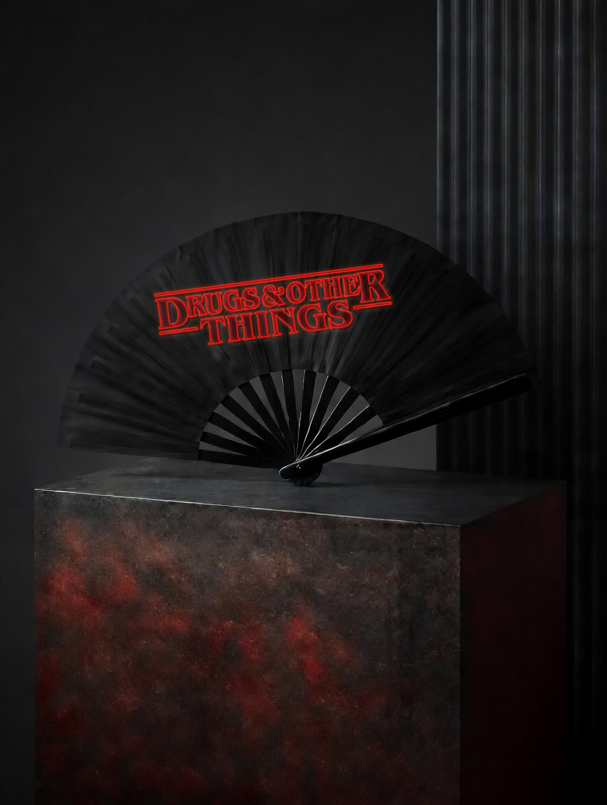 Drugs & Other Things - Hand Fan