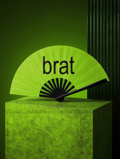 brat - Hand Fan
