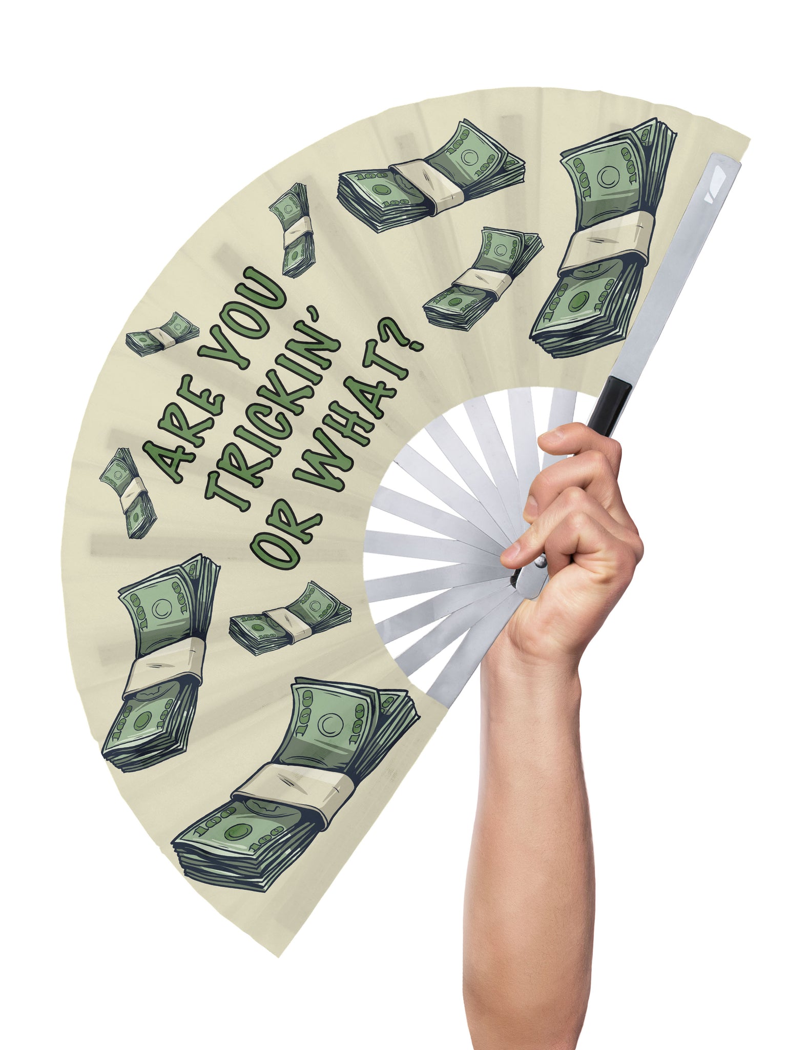 Are You Trickin' Or What? - Hand Fan