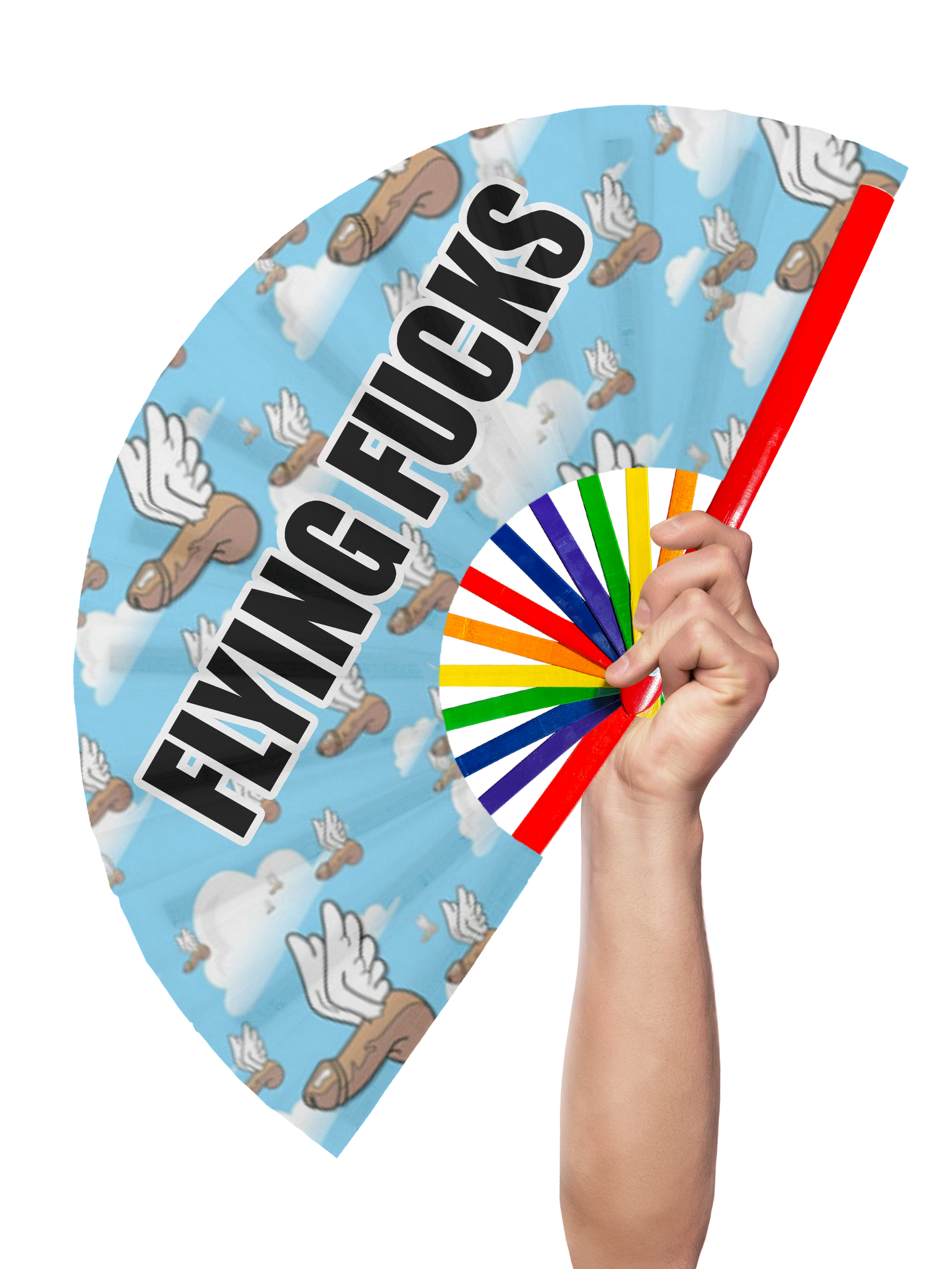 Flying F*ck$ - Hand Fan