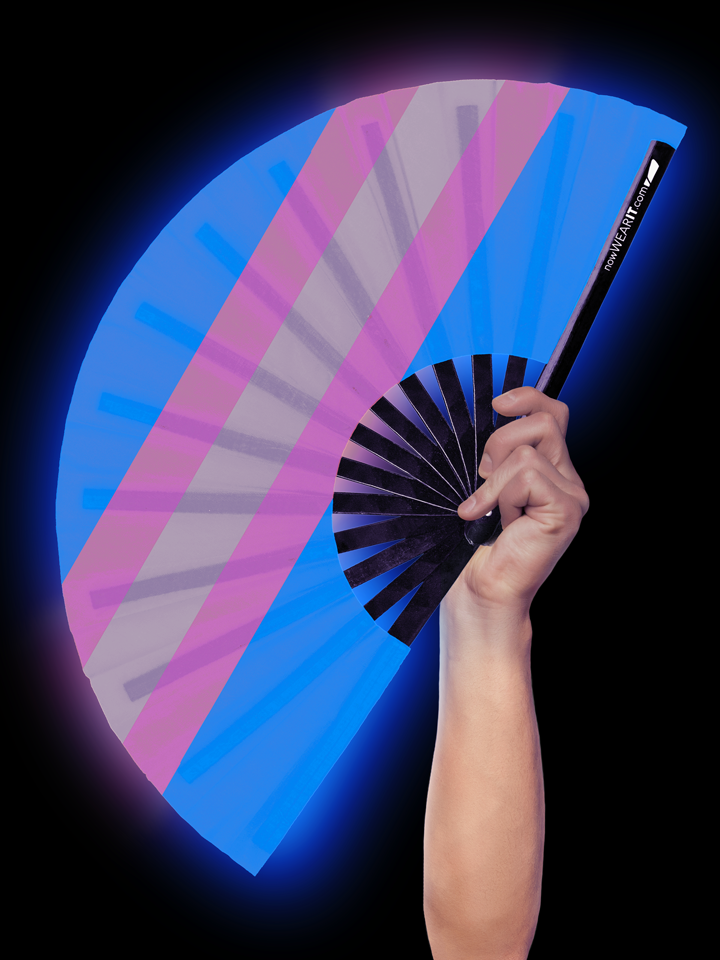 Trans Pride - Hand Fan