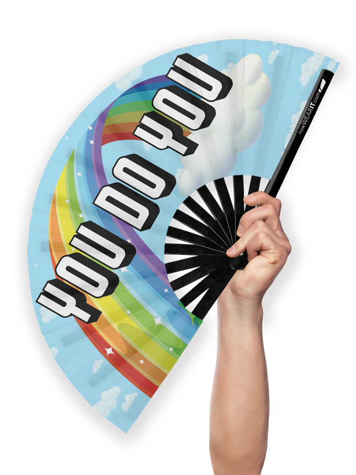 You Do You Pride - Hand Fan