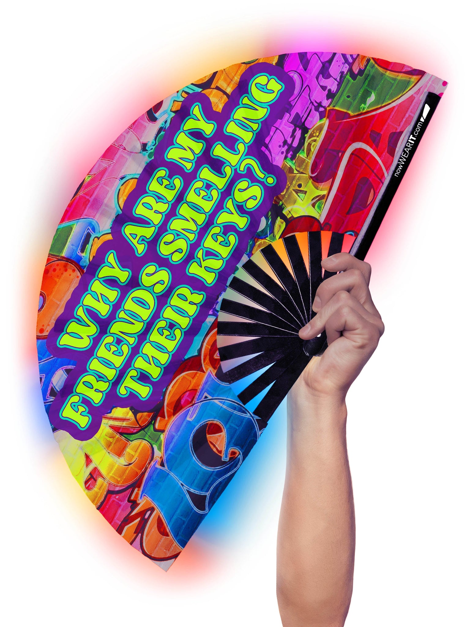 Sniffing Keys - Hand Fan