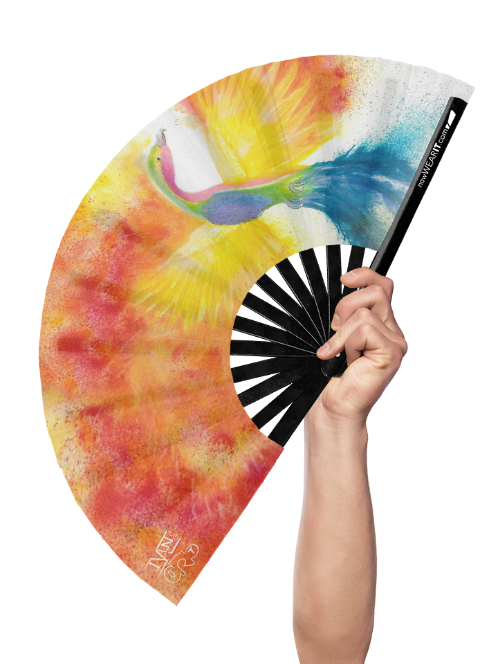Phoenix - Hand Fan