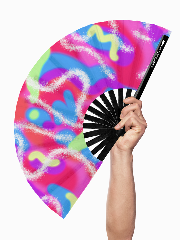 Roller Barbie - Hand Fan