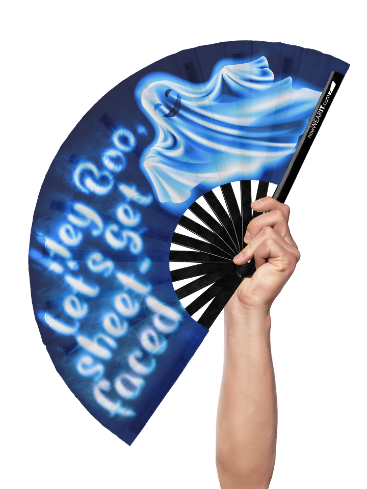 Sheet Faced - Hand Fan