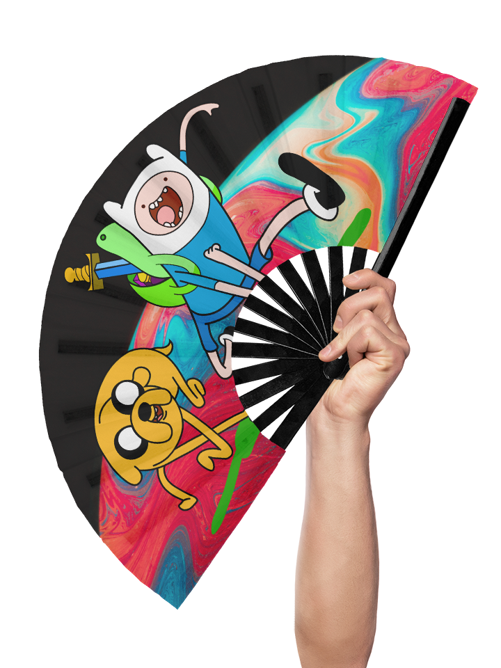 Adventure Time - Hand Fan (UV)