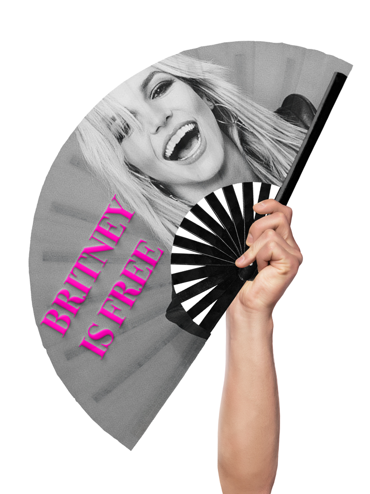 Britney is Free - Hand Fan