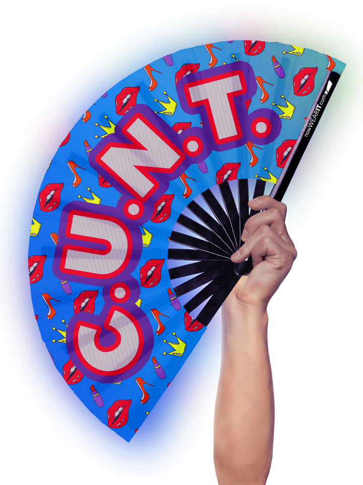 CUNT - Hand Fan