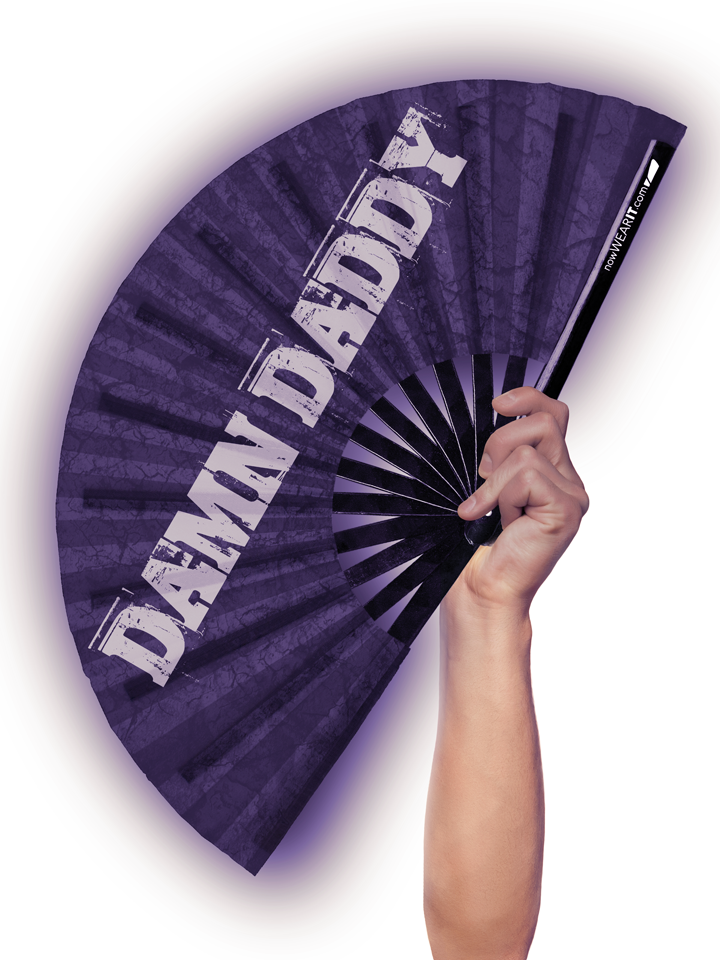 Damn Daddy - Hand Fan