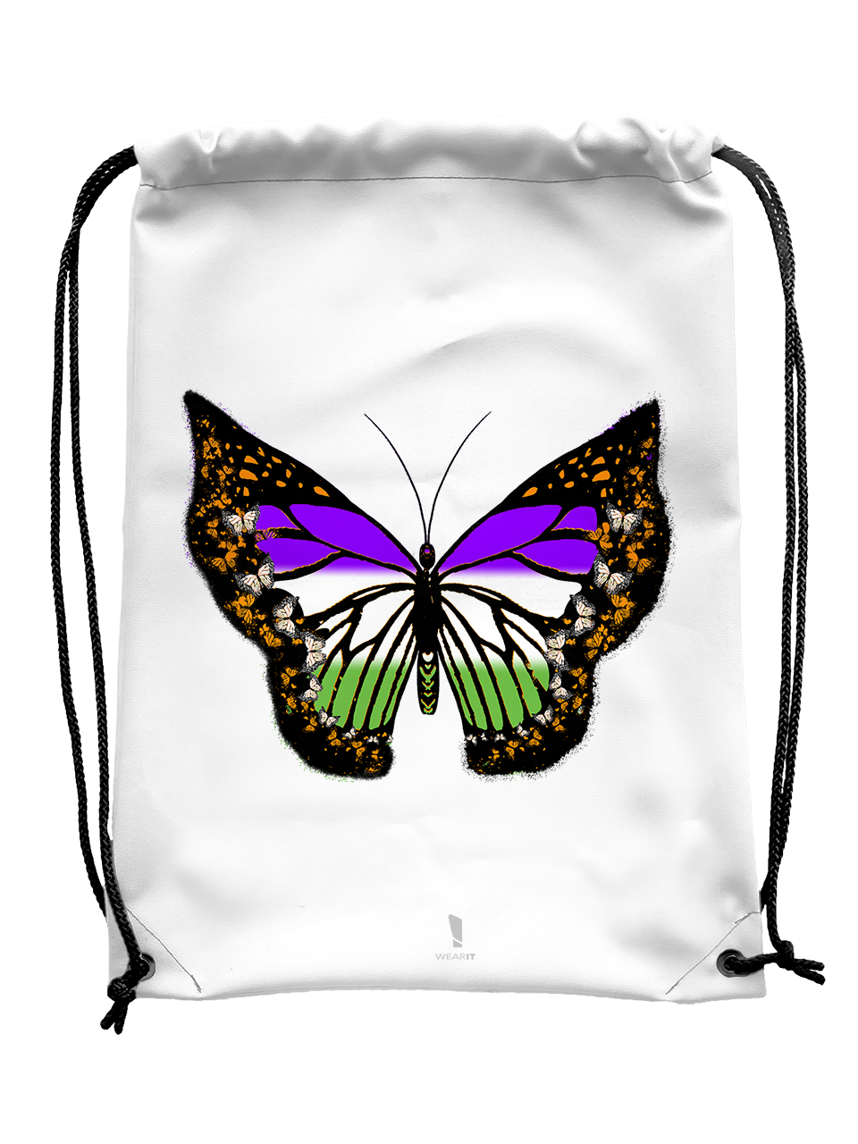 Monarch Pride - Drawstring Bag