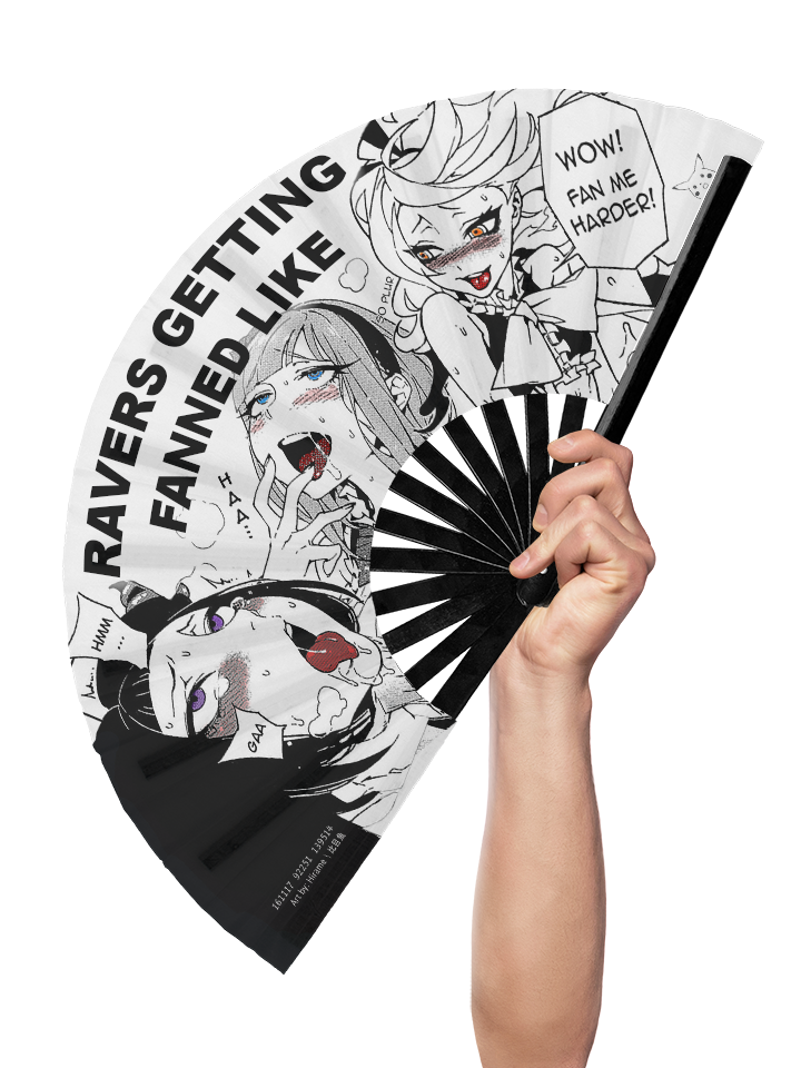 Getting Fanned at Raves - Hand Fan