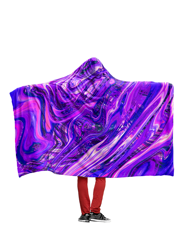 Marble - Hoodie Blanket