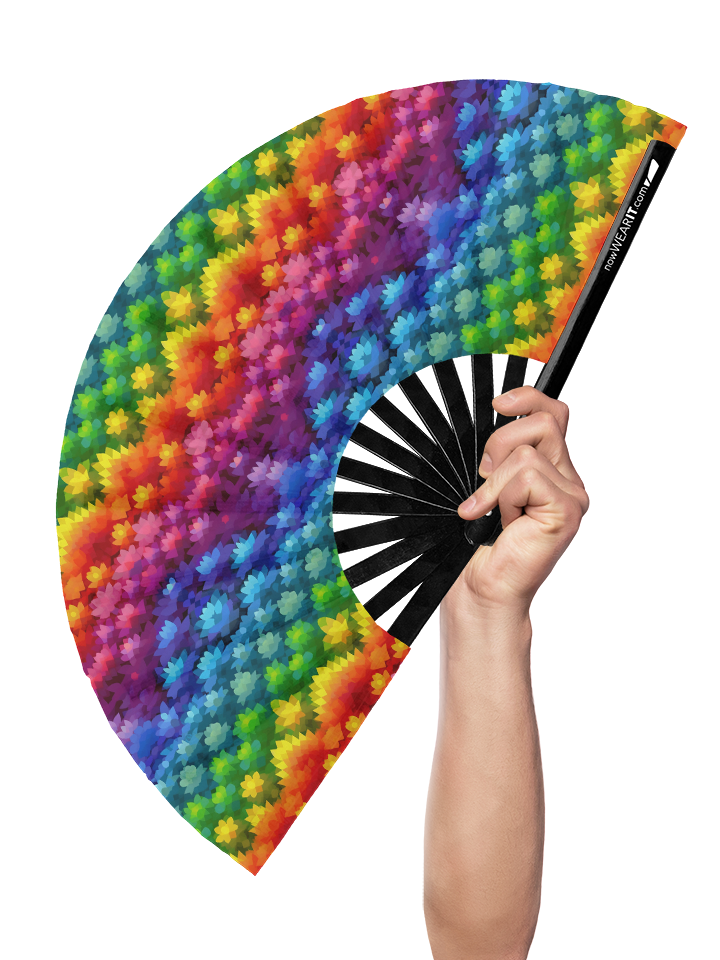 Lotus Pride - Hand Fan