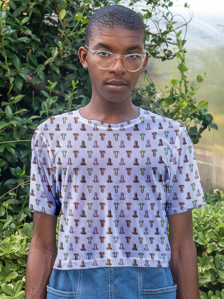 Little Dicks - Mesh Crop Top