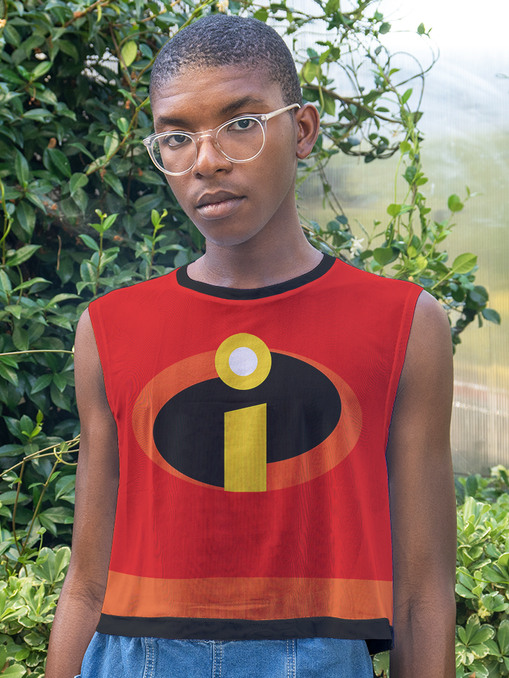 The Incredibles - Mesh Sleeveless Crop Top