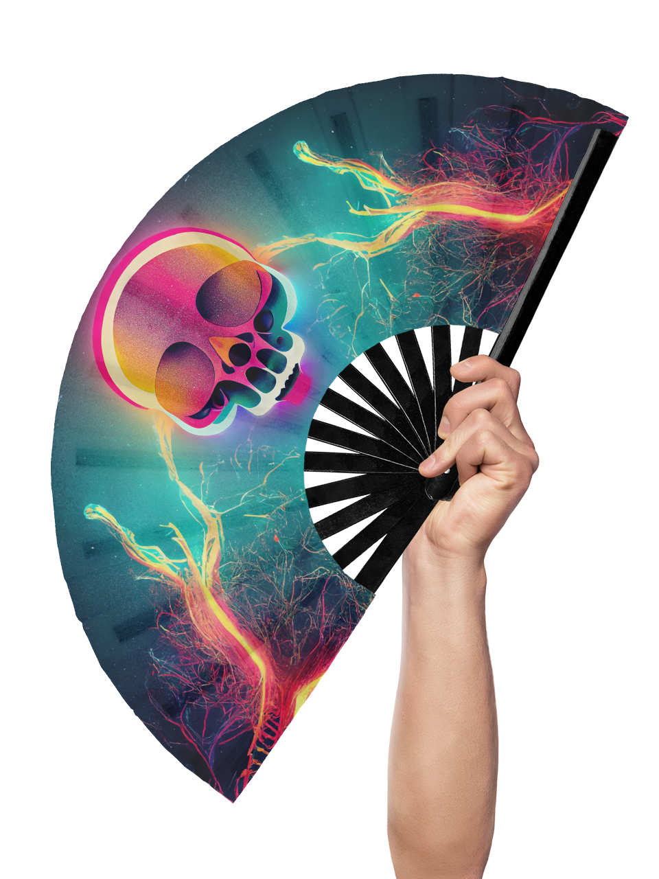 Organic Soundwaves - Hand Fan