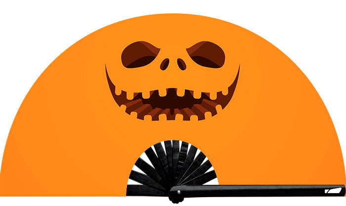 Pumpkin Face Fan