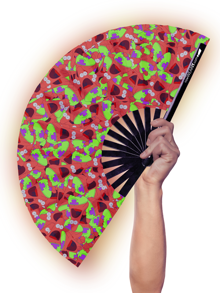 Patrick Wallpaper - Hand Fan