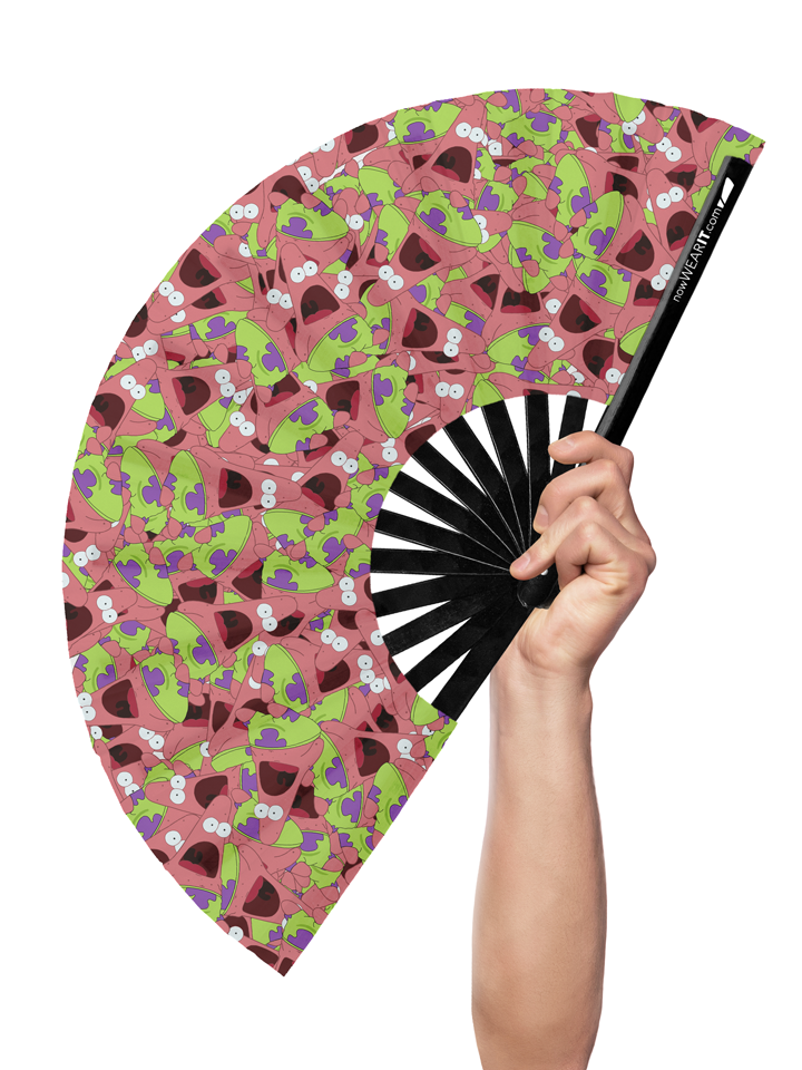 Patrick Wallpaper - Hand Fan