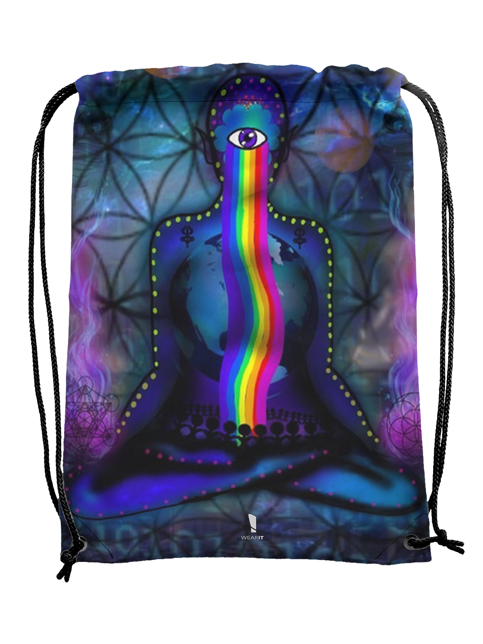 Peace - Drawstring Bag