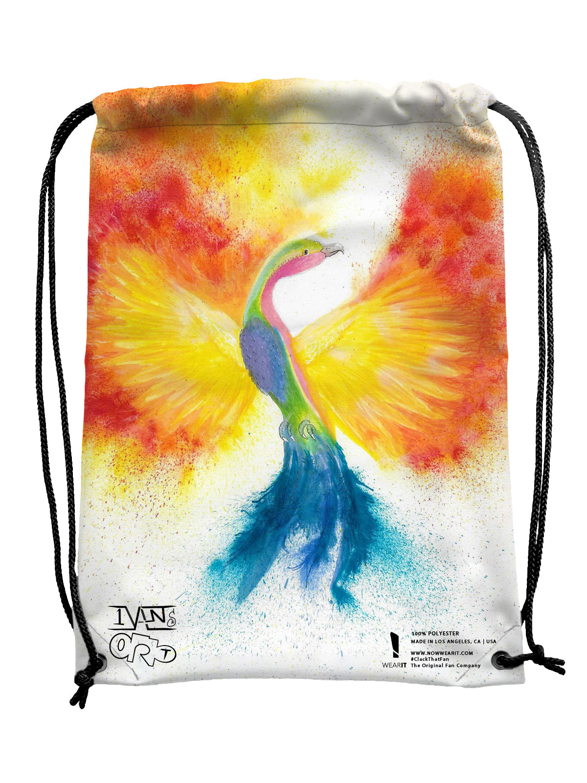 Phoenix - Drawstring Bag