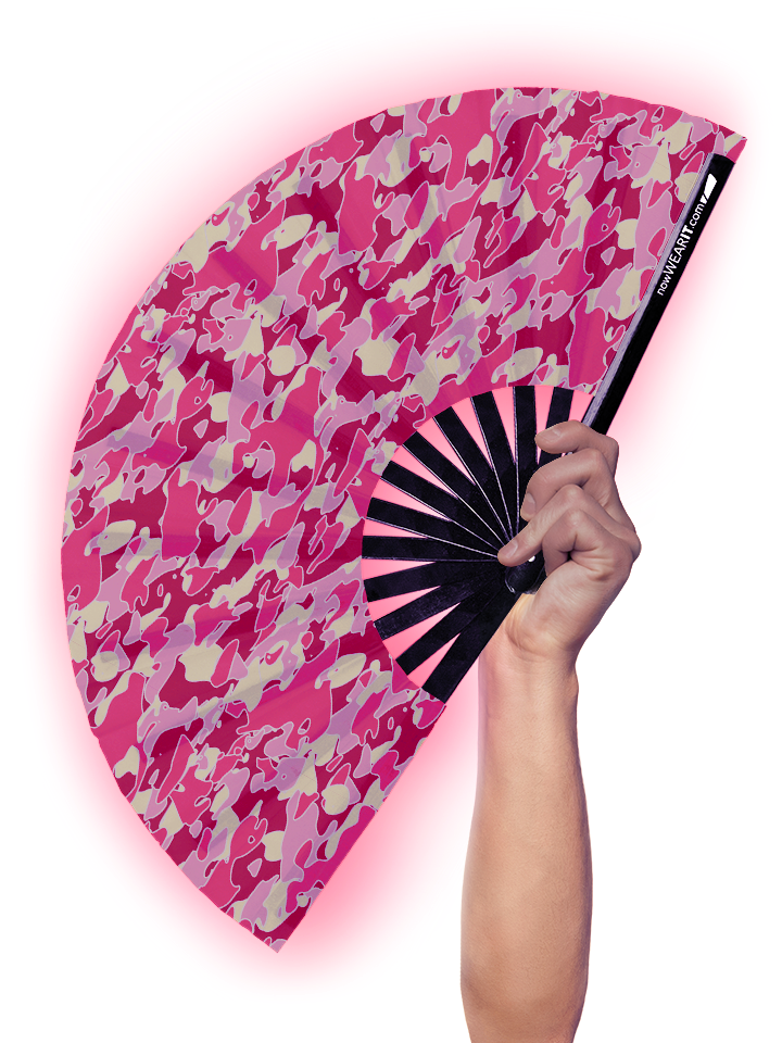 Camo - Hand Fan