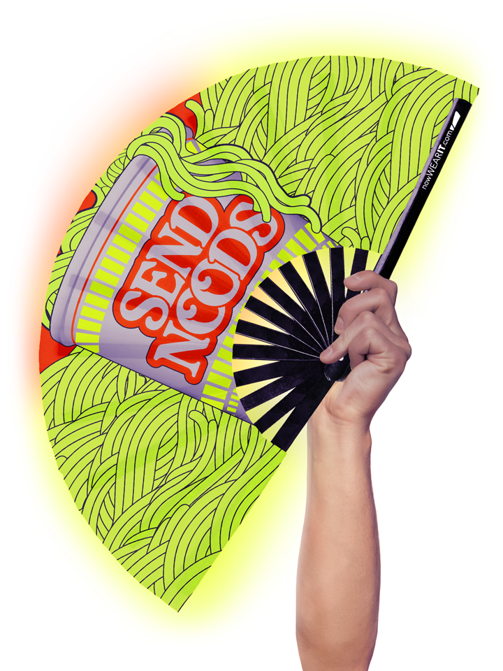 Send Noods - Hand Fan