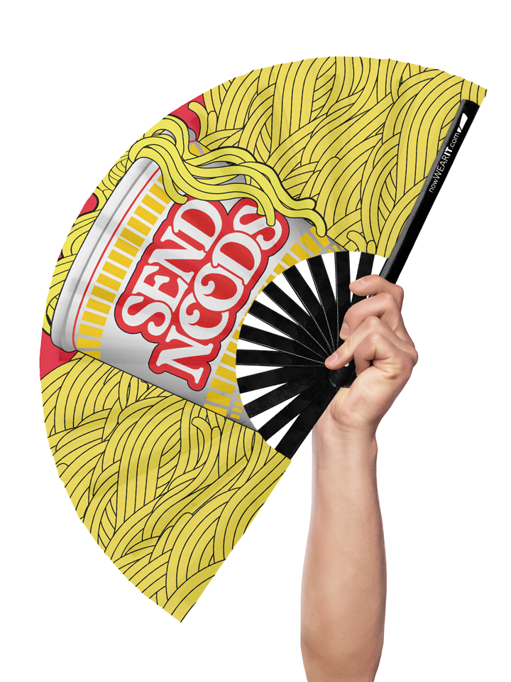 Send Noods - Hand Fan