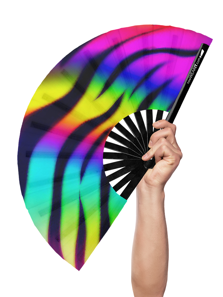 Show your stripes - Hand Fan