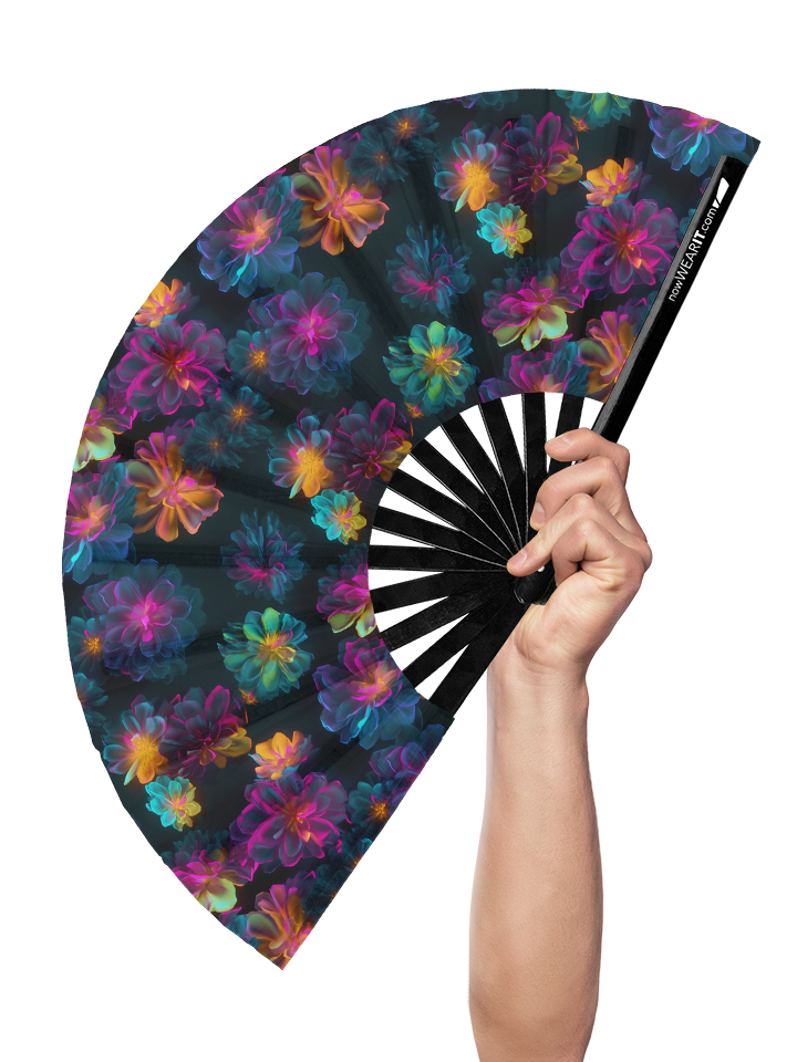 Underground Flowers - Hand Fan