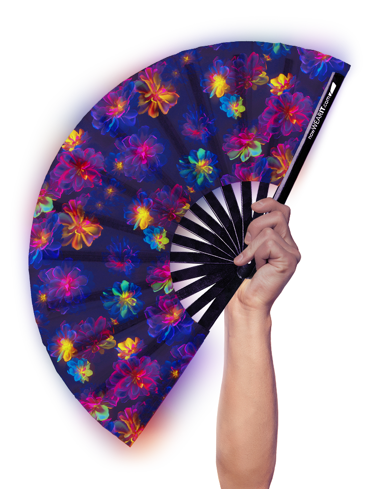 Underground Flowers - Hand Fan