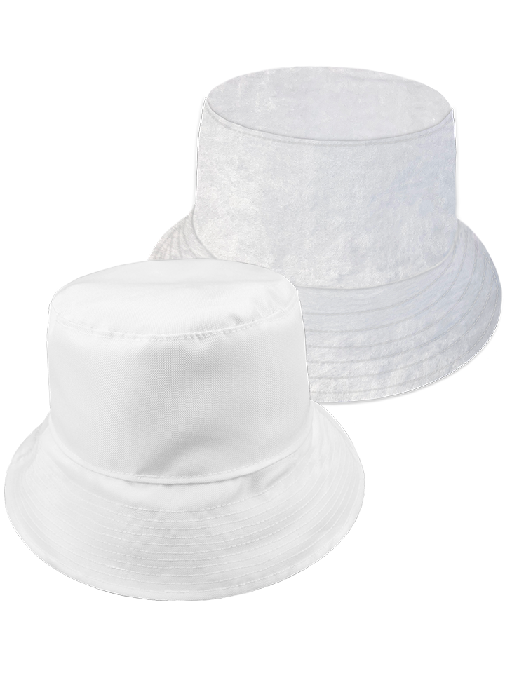 Custom Reversible Fluffy Bucket Hat