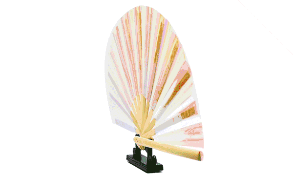 Chromatica - Iridescent Hand Fan