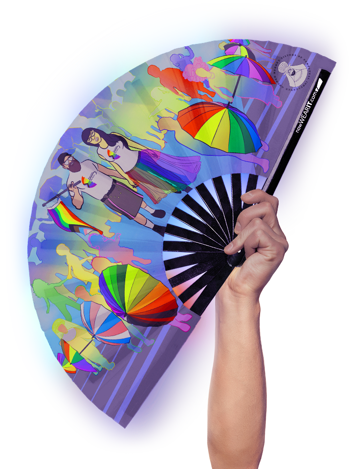 Parasol Patrol - Hand Fan