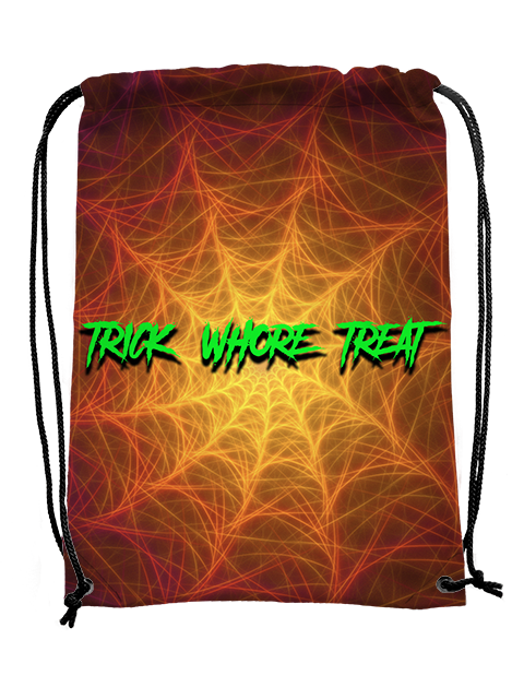 Trick Whore Treat - Drawstring Bag